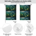 thumbnail image 2 of Wukai Jelly Fish Garden Flags Double Sided Welcome Garden Yard House Flags Outside Outdoor House (Only Flag), 2 of 8