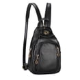 thumbnail image 5 of Mochila de doble uso, bolso de pecho para mujer, bolso de mensajero informal para mujer de mediana edad, 5 of 5