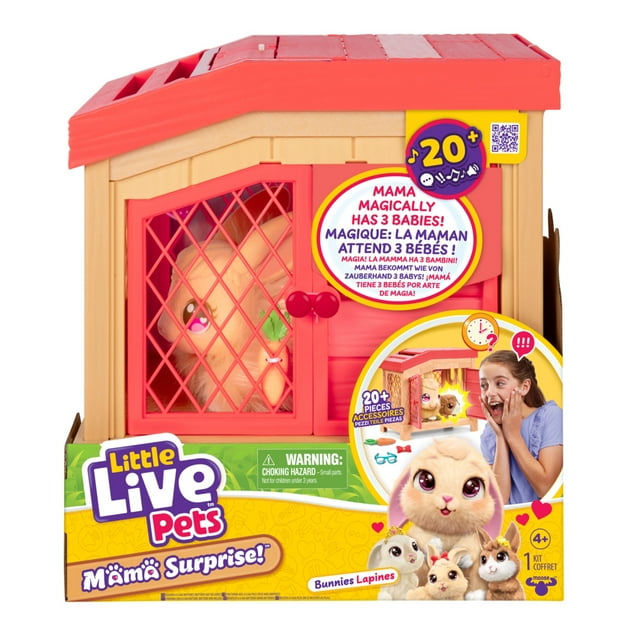 Little Live Pets Mama Surprise Bunny Playset