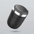 thumbnail image 1 of , con tapa de acero inoxidable LED, accesorios desmontables, mini interior, cubo de ceniza de para Negro Baoblaze Cenicero del vehículo, 1 of 7