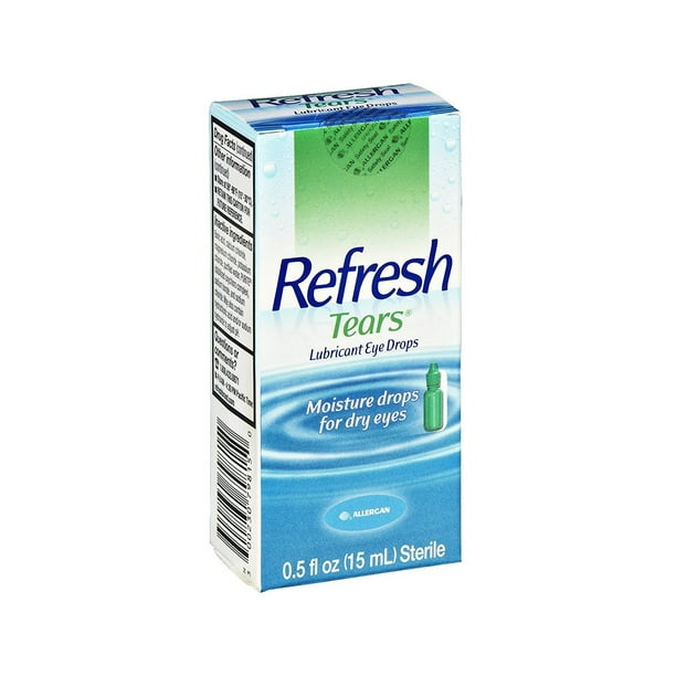 Allergan Refresh Tears Eye Drops For Mild To Moderate Dry Eyes ( Pack