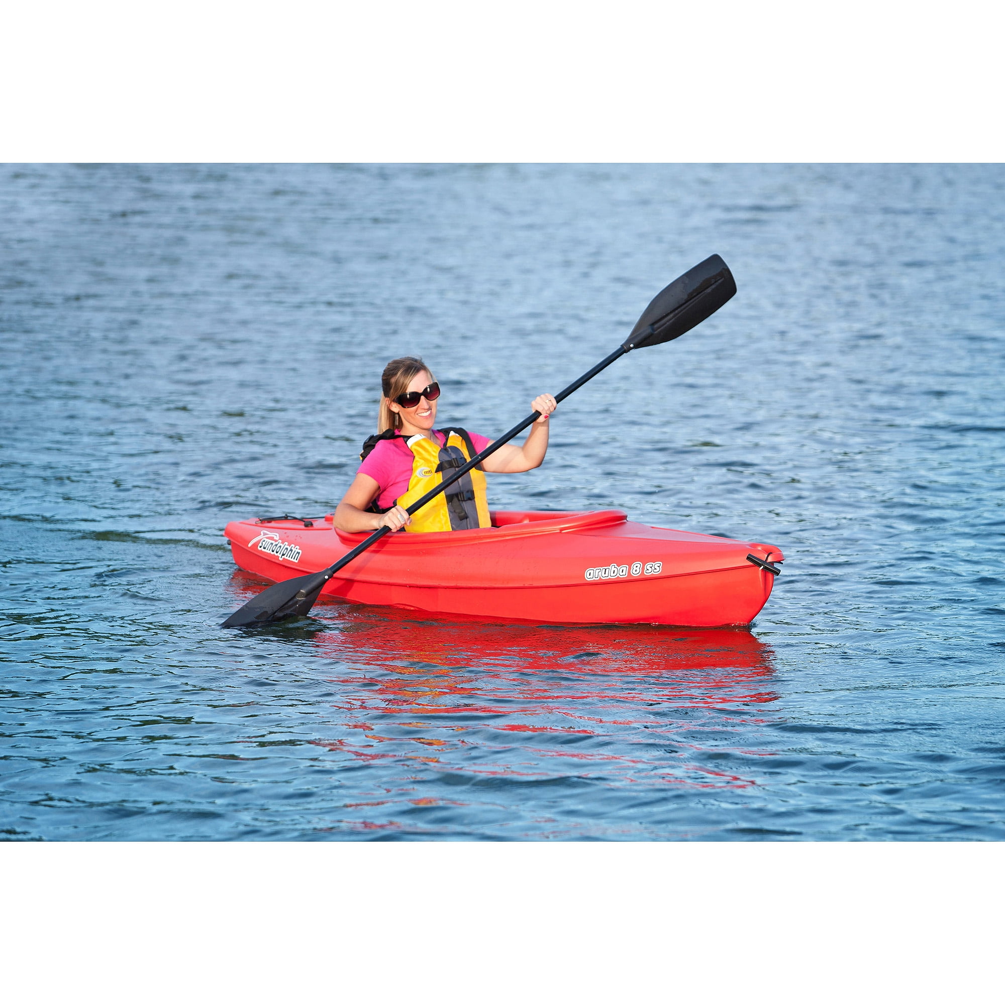 Sun Dolphin Aruba 8 Foot Ss Sit In Kayak 019862516758 Ebay