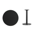 thumbnail image 4 of Flash Furniture Stiles 30'' Round Black Laminate Table Top with 18'' Round Table Height Base, 4 of 5