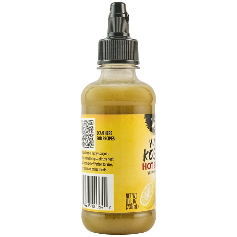 Simply Asia, Yuzu Kosho Hot Sauce, 8.0 fl oz Bottle, Medium Heat