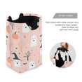 thumbnail image 3 of Yayeee Freestanding Laundry Hamper with Handle Collapsible Large Storage Basket for Clothes, Cute Cartoon Halloween, 3 of 7