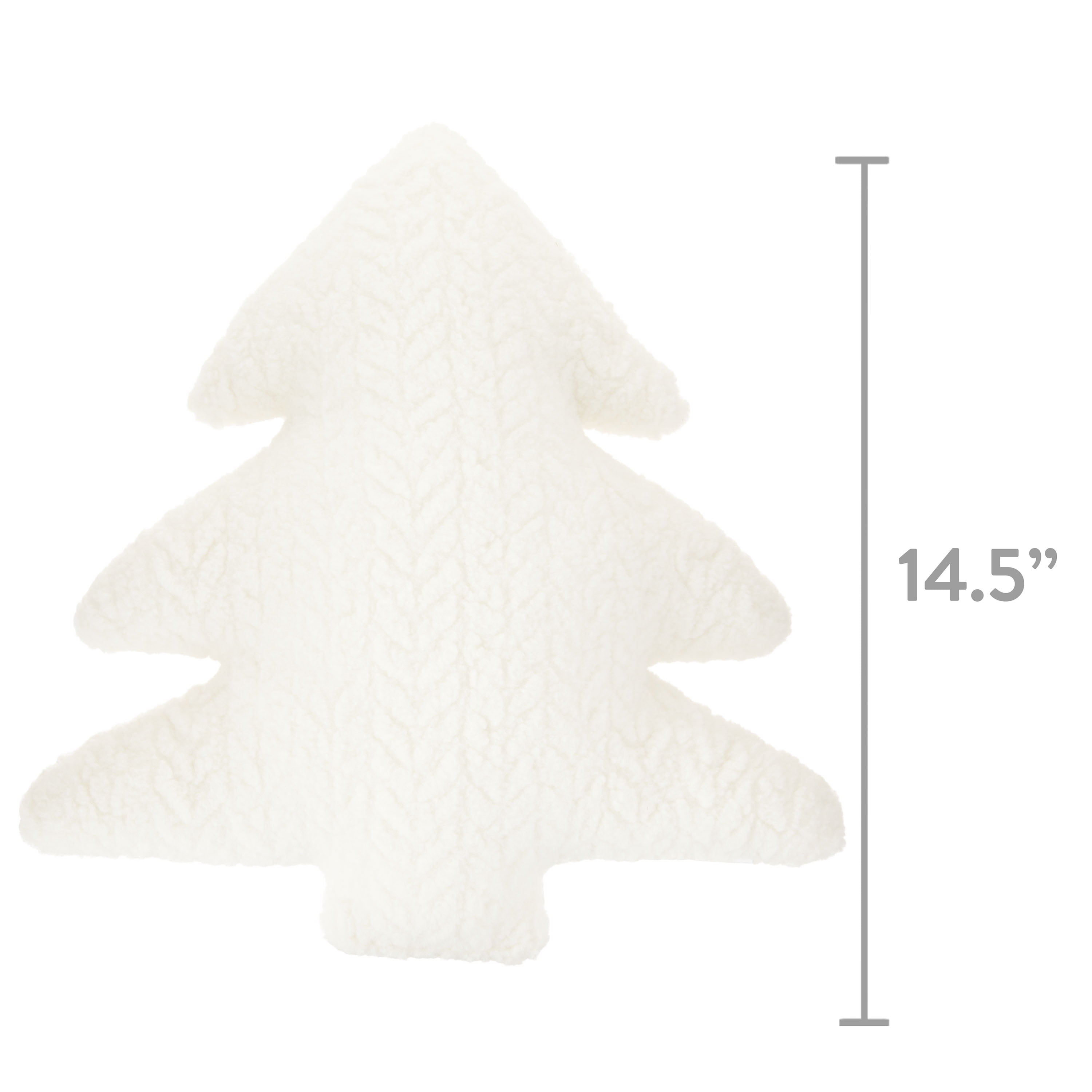 Plush Sherpa Holiday/christmas Tree Pillow Sherpa Holiday Pillows