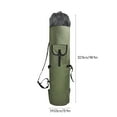 thumbnail image 3 of Fishing Rod Carrier Bag, Holds 5 Poles, 600D Cloth, Large Capacity, Adjustable Strap, for Travel Tackle Storage & Durable, 3 of 9