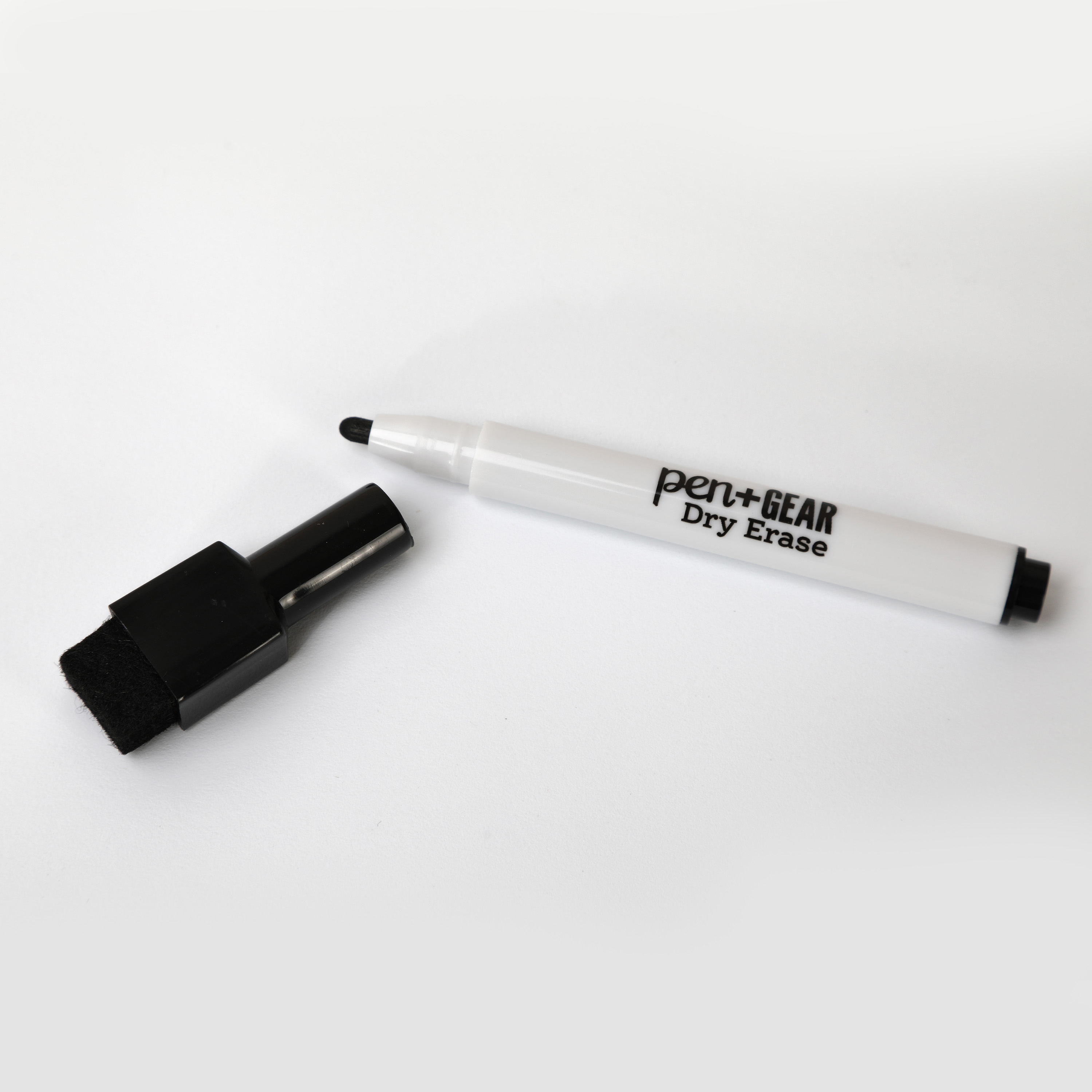 Pen + Gear Dry Erase WhiteBoard, 11” x 17” ,  Black, Plastic and Alu Frame.