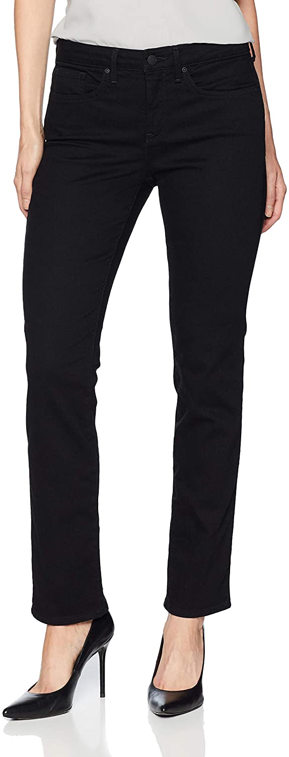 nydj sheri slim jeans black
