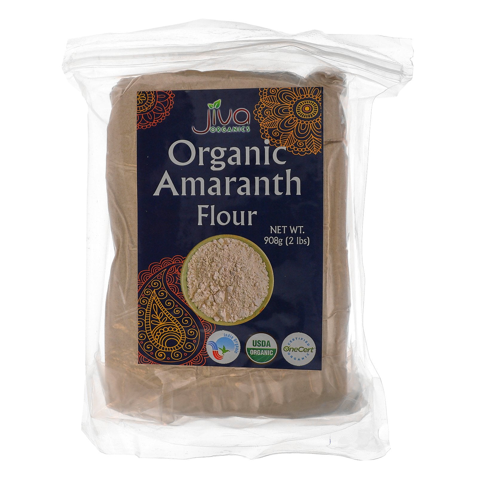 Organic Amaranth Flour, 2 lbs (908 g), Jiva Organics - Walmart.com