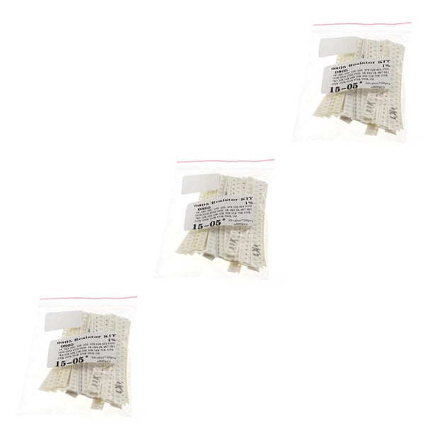 Kit de resistencia Tholdsy 660 unids/set resistente al calor paquete de película de resistencia Ohm