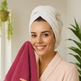 thumbnail image 6 of SupremePlus Luxury 550 GSM 16" x 27" 100% Ring Spun Cotton Hand Towels, Red 12 Count, 6 of 7