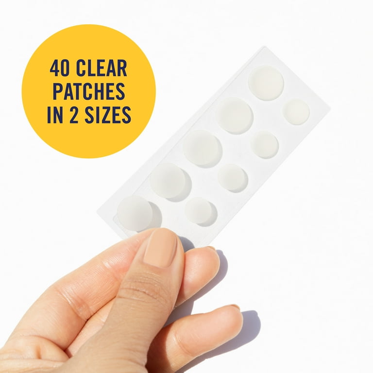 PanOxyl Overnight Spot Patches for Face, Pimple Patch, Clear, 40 Patches