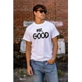 thumbnail image 4 of Just Married Newlyweds Cute Matching Men's Graphic T Shirt Tees Brisco Brands L, 4 of 7