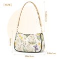 thumbnail image 3 of FORMRS Womens Shoulder Bag with Chain Strap Clutch Purse Cute Tote Handbag, Floral Rabbit, 3 of 7