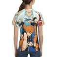 thumbnail image 5 of Haikyuu Poster Teen T-Shirt Crewneck Short Sleeve Double-Sided Print Summer Tee Shirts Top For Youth Boys Girls Children Medium, 5 of 7
