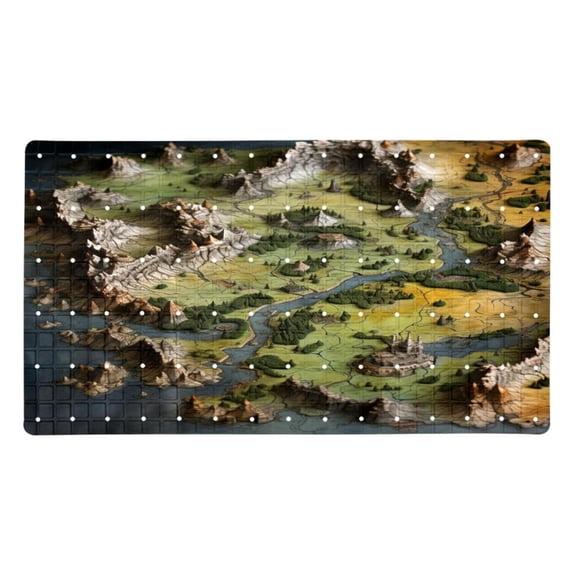 Non-Slip Bathtub Mats Vintage Map Prints Soft Bath Tub Bathroom Shower Mat for Baby and Adults, Machine Washable