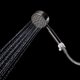 thumbnail image 4 of Válvula de control de flujo de agua, 2 piezas de válvula de cierre para cabezal de ducha, regulador de presión de agua de latón (plata), 4 of 5