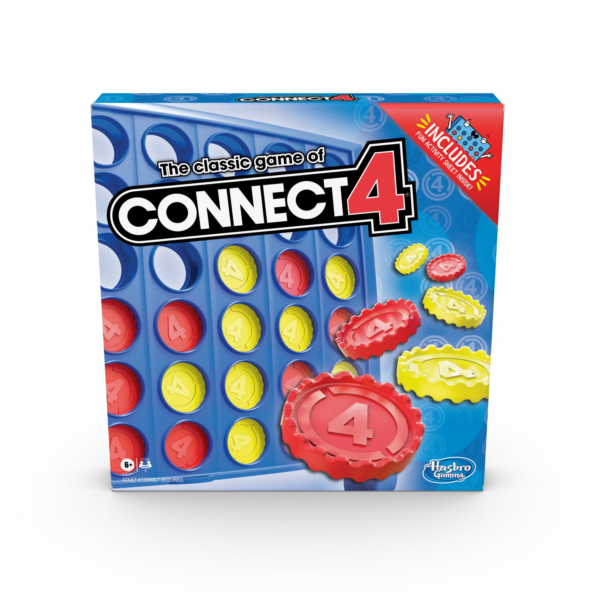 2 RED 2 GREEN 2 BLUE 2 YELLOW Connect 4 x 4 Grid Challenge Game REPLACEMENT 