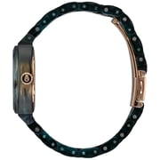 Nixon Women's Medium Time Teller Acetate Rose gold Dial Watch - A1214-2930