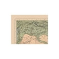 thumbnail image 4 of Historic Map - Jewish Captivities Lands - Case 1878 - Vintage Wall Art, 4 of 4