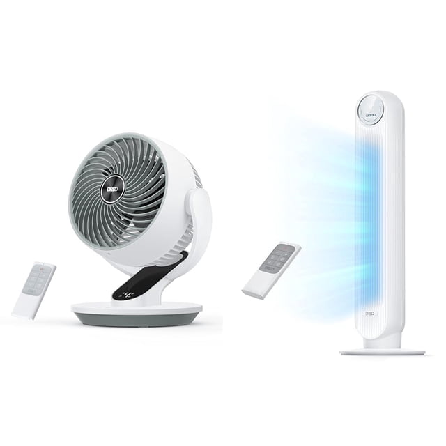 Fan Bundle: ventilador oscilante Dreo y ventilador de torre para habitación