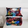 thumbnail image 5 of Erosebridal Boys Gaming Console Full Size Comforter Sets,Gamepad Gamer Baseball Game Bedding Sets For Kids,Reversible 3pcs, 5 of 7