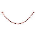 thumbnail image 3 of Opvise Felt Ball Garland 180cm Red and White Plush and Striped Decorative Christmas Ornament for Tree Fireplace and Home Decor, 3 of 7