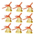 thumbnail image 4 of Worgeous  9 Pcs Small Bells Christmas Tree Ornaments Mission Decor Decoration, 4 of 6