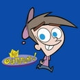 thumbnail image 2 of Boy's The Fairly OddParents Timmy Turner Classic Logo  Graphic Tee Royal Blue Large, 2 of 5