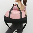thumbnail image 2 of LHWEN 20" Sports Duffle Bag Travel Gym Luggage Bag with Zippered Main Compartment Front Pocket Top Handle Side Handles Removable Shoulder Strap Polyester Perfect for Gym Sports Vacation Multiple Color, 2 of 8