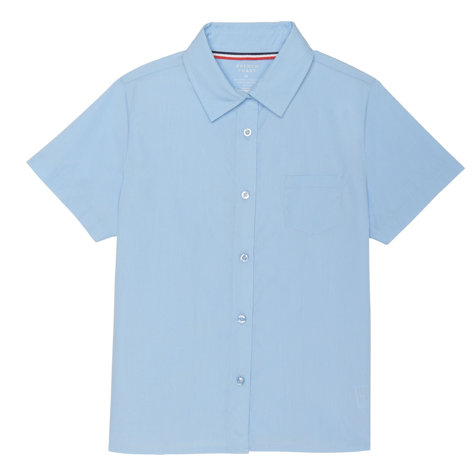 French Toast Baby-Boys Short Sleeve Oxford Shirt School Uniform Polo Shirt