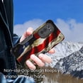thumbnail image 4 of Cass Creations Case Compatible with Motorola Edge+ 2022 (EDGE PLUS 5G UW), Hybrid Shockproof Bumper Protective Phone Cover - American Flag, 4 of 5