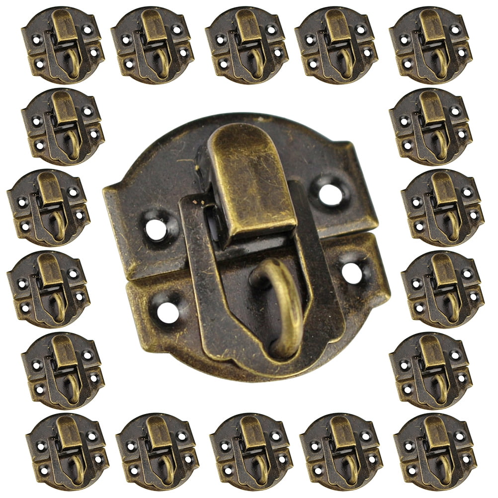 HOMEMAXS 30pcs Hasp Latch Vintage Buckle Latch Drawer Decorative Hasp ...