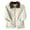 White, variant on Plus Size Winter Puffy Jacket for Women Warm Collar Short Trench Coat Black XXXXL
