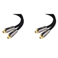 thumbnail image 1 of 2X HIFI 5.1 Digital SPDIF Fiber Toslink Optical Audio Cable 1M for TV Box Speaker Wire Soundbar Amplifier Subwoofer, 1 of 5