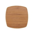 thumbnail image 2 of BambooMN 10" x 10" Organic Bamboo Decorative Display Table Top Tea Serving Tray Plate Holder for Coffee Dining Table, Countertop or Kitchen, 2 of 2