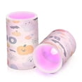 thumbnail image 7 of Yayeee Flameless Candles with Remote Flickering Battery Operated Multi Color Changing, Halloween Cute Pumpkins, 7 of 7