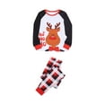 thumbnail image 4 of Qiylii Christmas Family Matching Outfit, Printing Long Sleeve Sleepwear, 4 of 9