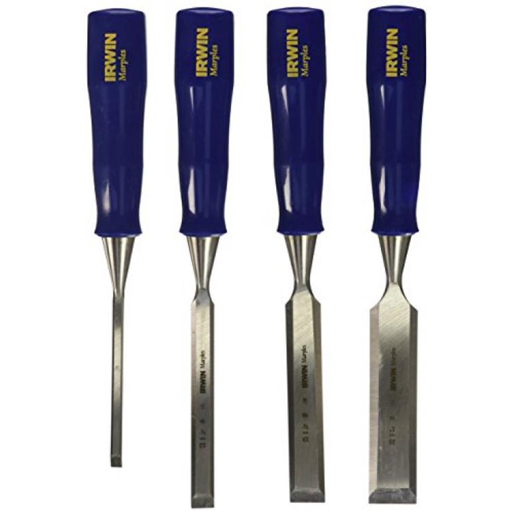 IRWIN Tools Marples Woodworking Chisel Set, 4Piece (1885164)