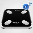 thumbnail image 1 of ISCRLE7 Balance Intelligente Bluetooth Instrument de Mesure de Graisse Corporelle Modèle à Piles (Noir Vif), 1 of 5