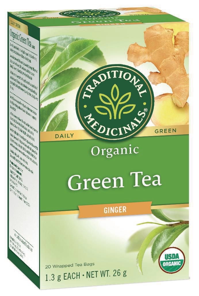Traditional Medicinals Organic Green Tea with Ginger