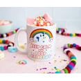 thumbnail image 2 of Taza de café Seven20 con purpurina Galaxy Unicorn, 325 ml, cerámica, 2 of 6