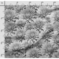 thumbnail image 2 of Soimoi Floral Printed, Poly Canvas Fabric Decor Sewing Fabric By The Yard- 56 Inch WideDecorative Fabric For Curtains Tote bags-Gray, 2 of 5