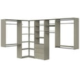 thumbnail image 5 of Easy Track Wood Laminate Ultimate Corner Closet Oranizer, 5 of 8