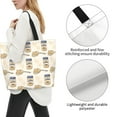 thumbnail image 3 of Disketp Peanuts Bolsa Tote Estampada para Mujer, Bolso de Hombro y de Mano para Compras y Viajes, 3 of 8