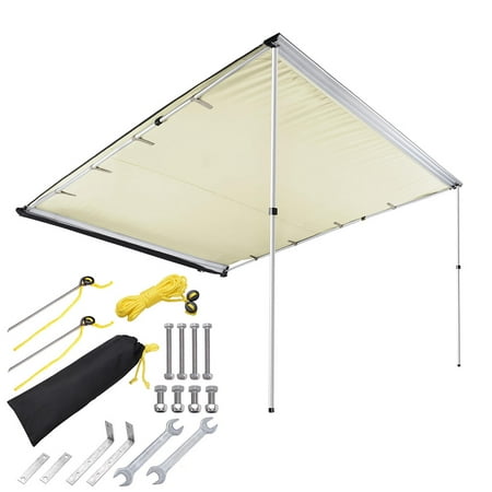 Yescom 8.2x8.2' Car Side Awning Rooftop Pull Out Tent Shelter (Best Car For Roof Top Tent)