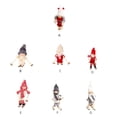 thumbnail image 4 of Kearding Decoración de árbol de Navidad, interesante diseño de escena pequeña, árbol de Navidad, muñeca de esquí, ornamento de Festival, colgantes Kits de decoración para fiestas Tipo 3 Kearding HA069664-03, 4 of 6