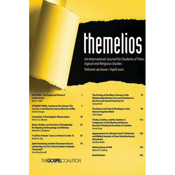 Themelios: Themelios, Volume 46, Issue 1 (Paperback)