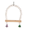 thumbnail image 3 of lionlar Bird Cage Bird Perch Bird Chewing Toy for Parakeets Budgie Small Sized Birds Wood, 3 of 9